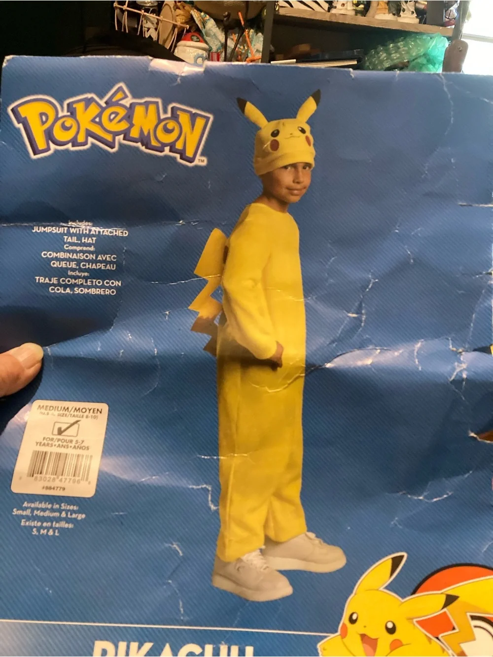 Pokémon Pikachu child Halloween costume